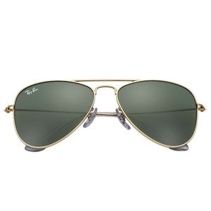 Ray-Ban Accessories - NEW! Ray-Ban Kids Aviator Sunglasses (Gold/Green) Ray-Ban Accessories - NEW! Ray-Ban Kids Aviator Sunglasses (Gold/Green)